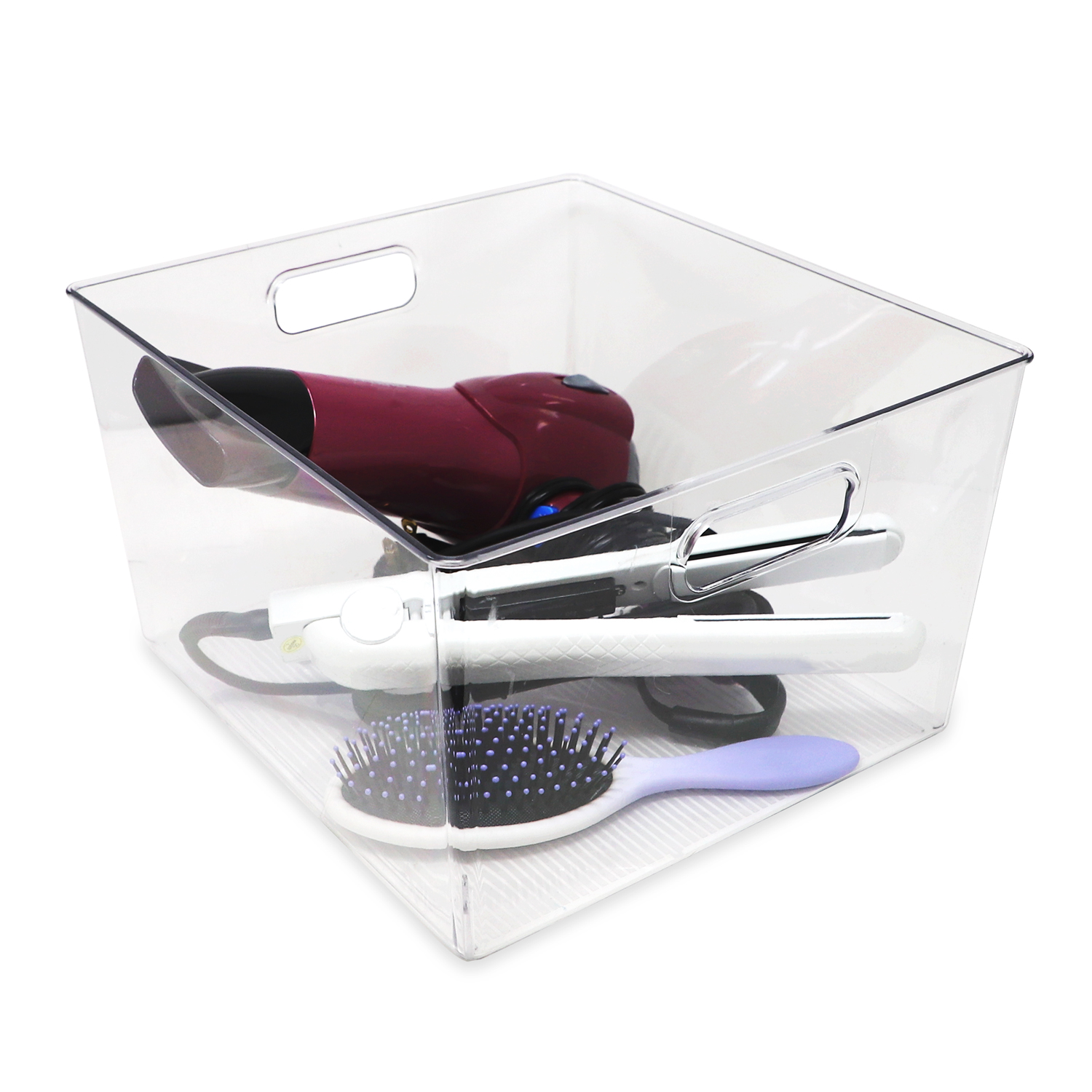 Stackable Plastic Bins with Ha - Stackable Pantry Bin avis et prix