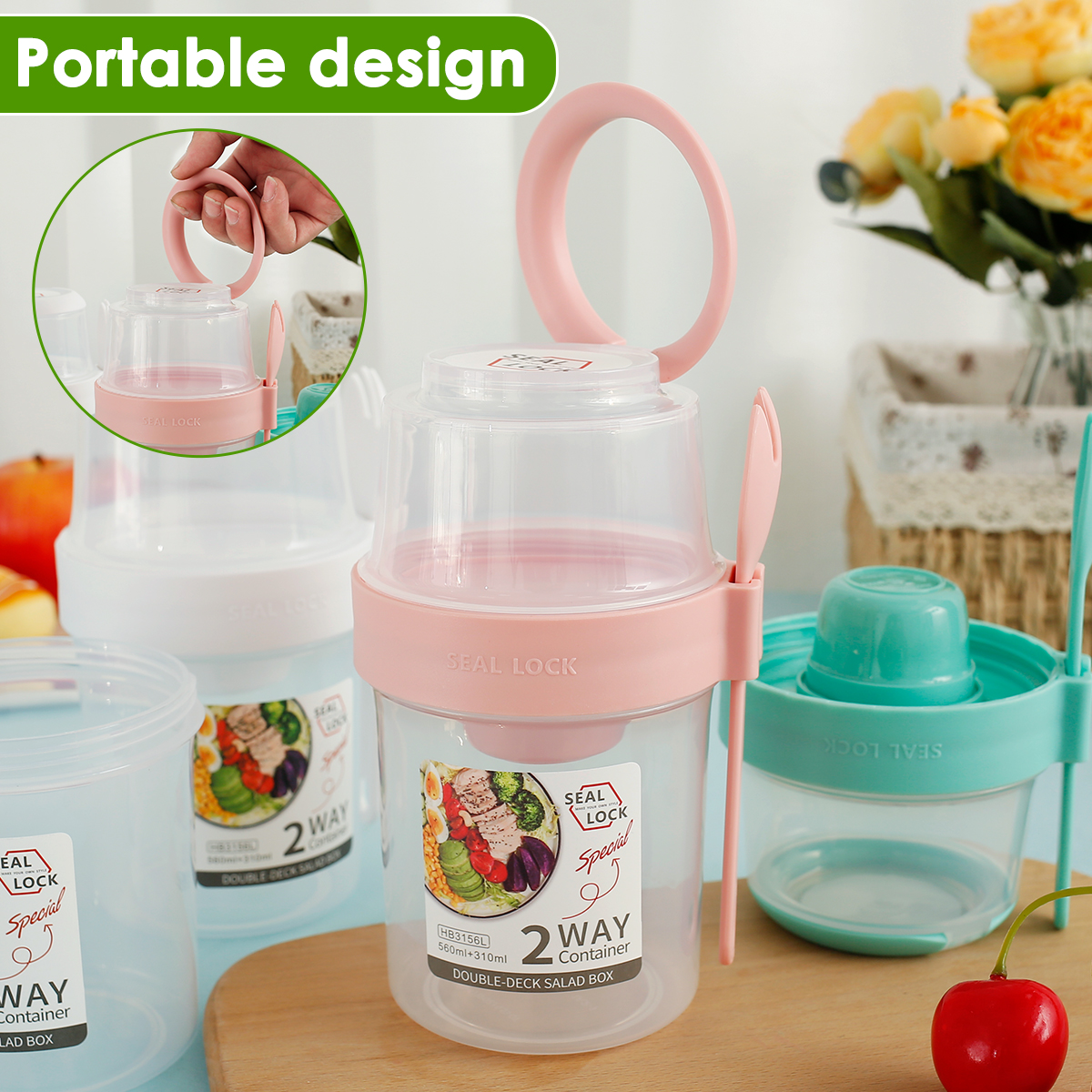 3/2Pcs Double-layer Fresh-keep - Food Storage Yogurt avis et prix