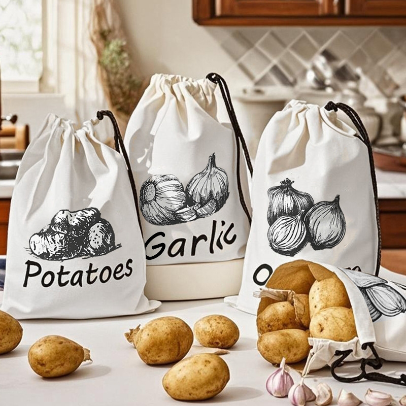 Potato Onion Garlic Pattern St - Food Storage Zipper Bags avis et prix