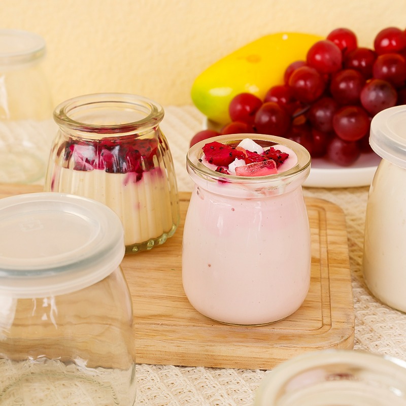 100/150/200ML Glass Yogurt Jar - Food Storage Yogurt avis et prix