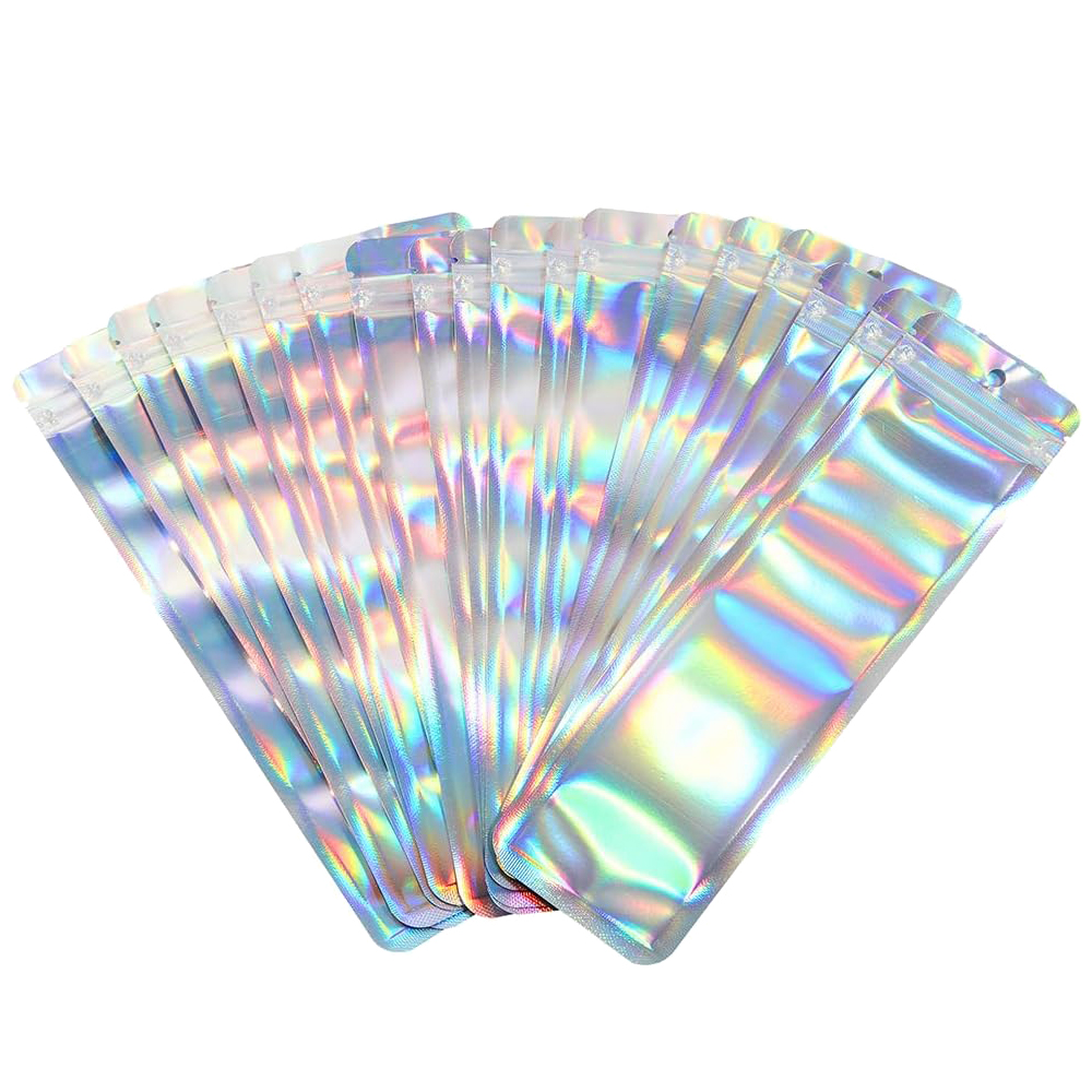 50pcs Long Holographic Packagi - Food Storage Ziploc Bags avis et prix