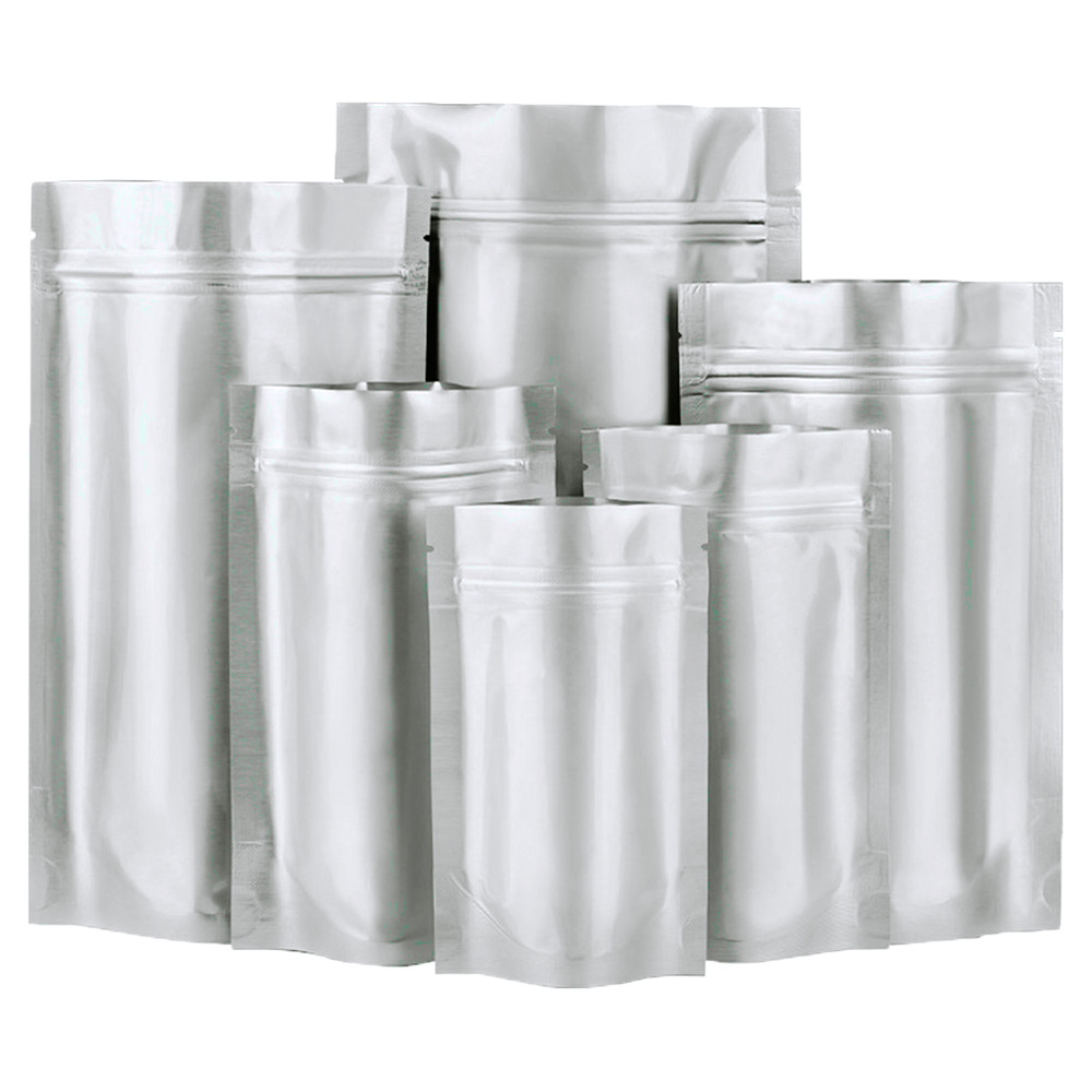 100Pcs Silver Zip Lock Pure My - Food Storage Ziploc Bags avis et prix