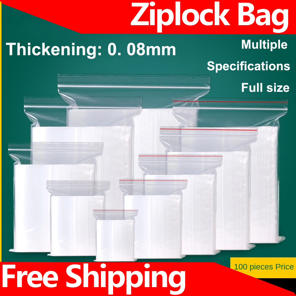 Ziplock Bag Transparent Thick  - Food Storage Ziploc Bags avis et prix