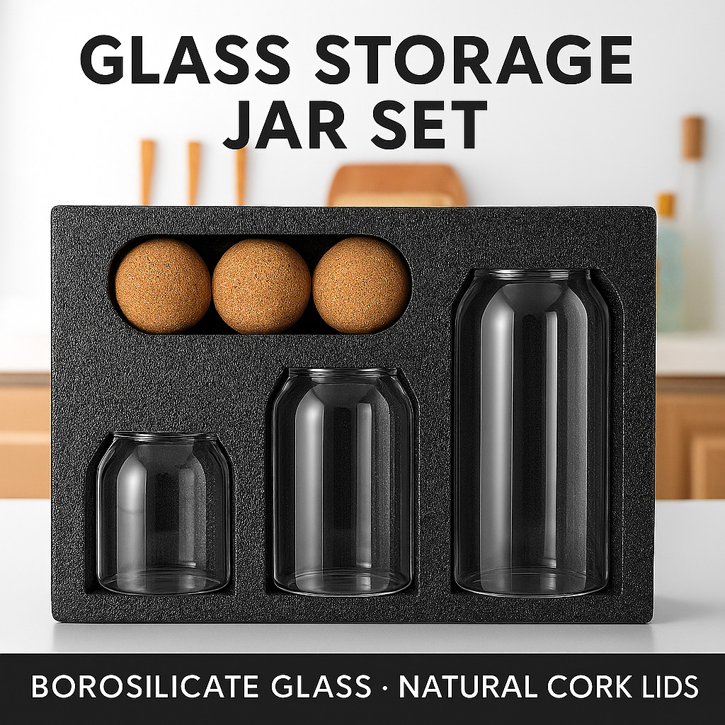 Premium Borosilicate Glass Jar - Food Storage Lidl avis et prix