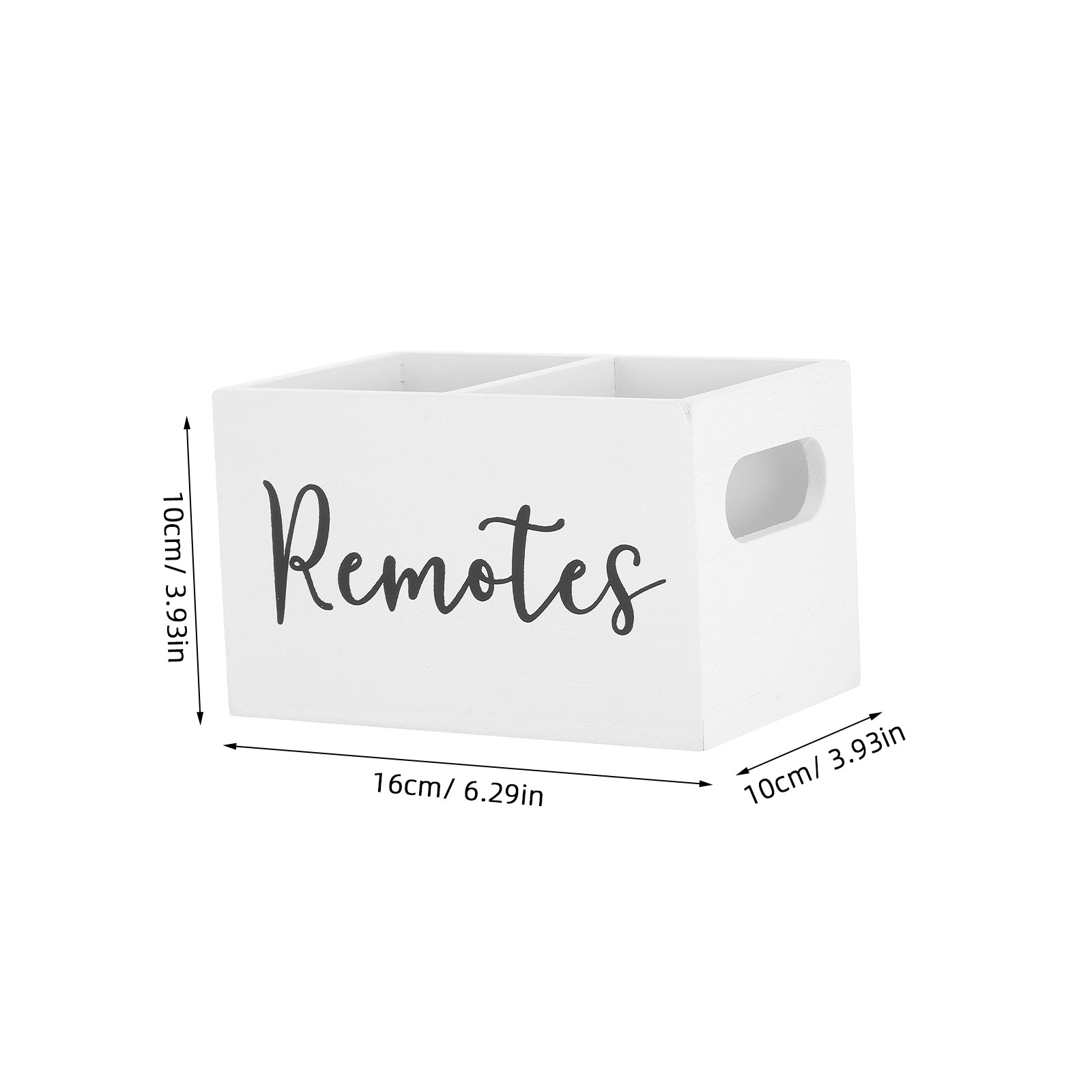 Rustic Wood Remote Control Hol - Food Storage Box avis et prix