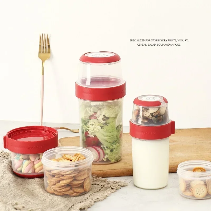 Double-layer Sealed Compartmen - Food Storage Yogurt avis et prix