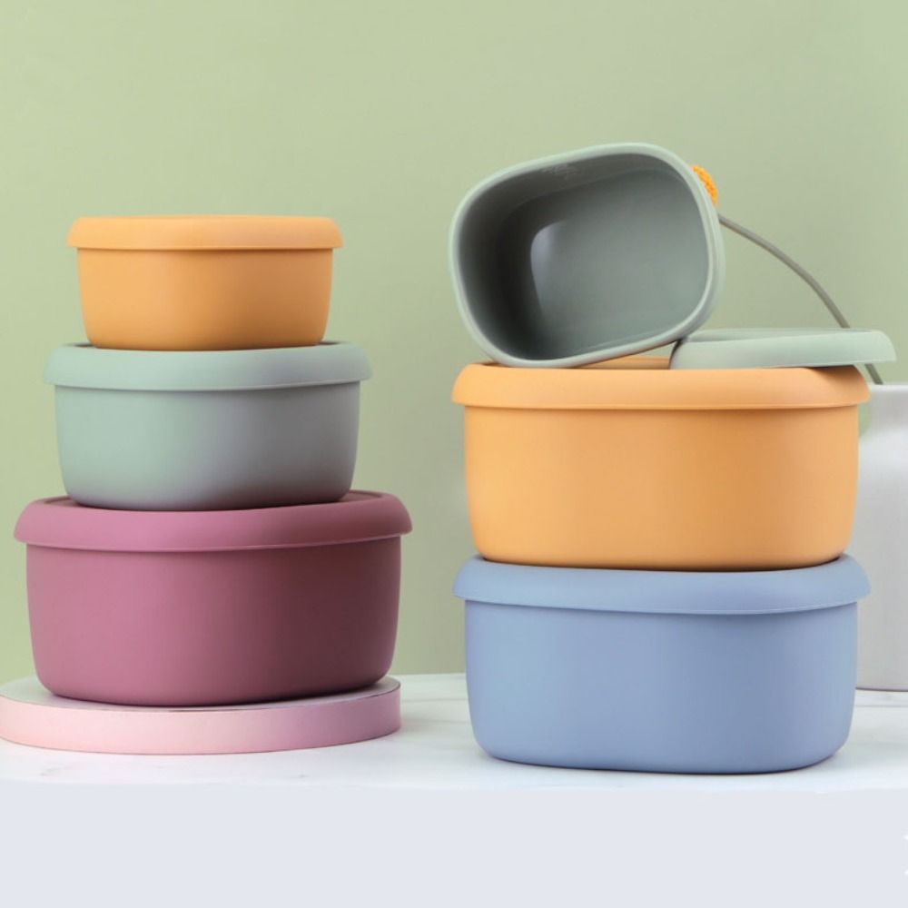 Reusable With Lid Silicone Lun - Food Storage Oven Safe avis et prix