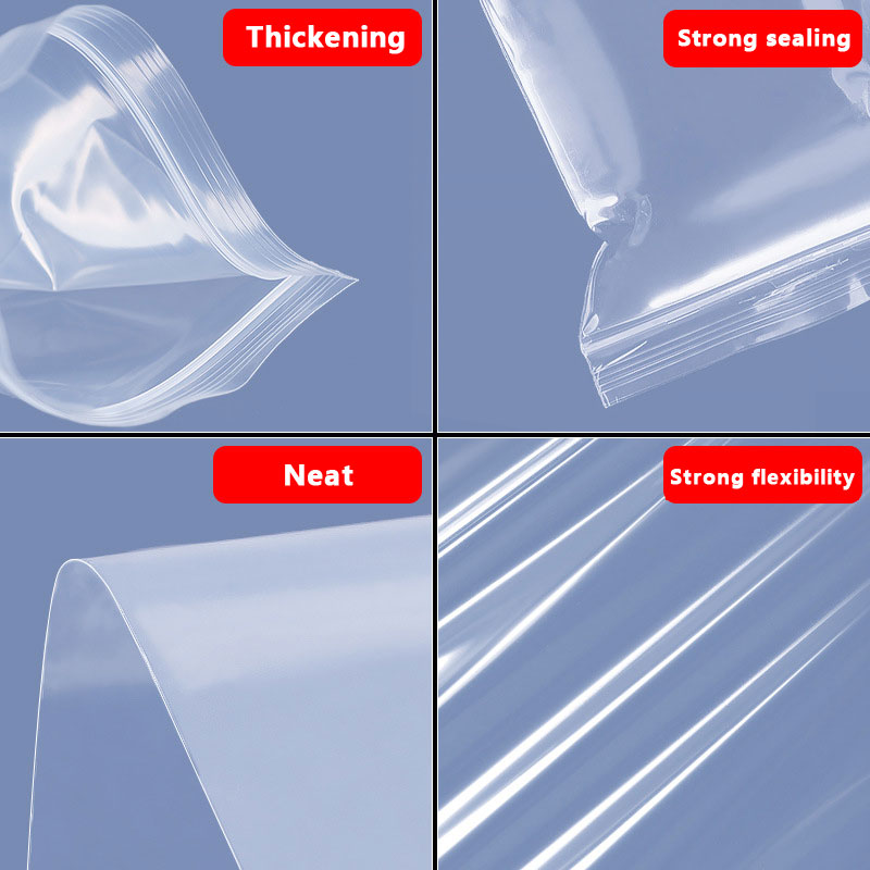100Pcs Thicken Zipper Sealed B - Food Storage Ziploc Bags avis et prix