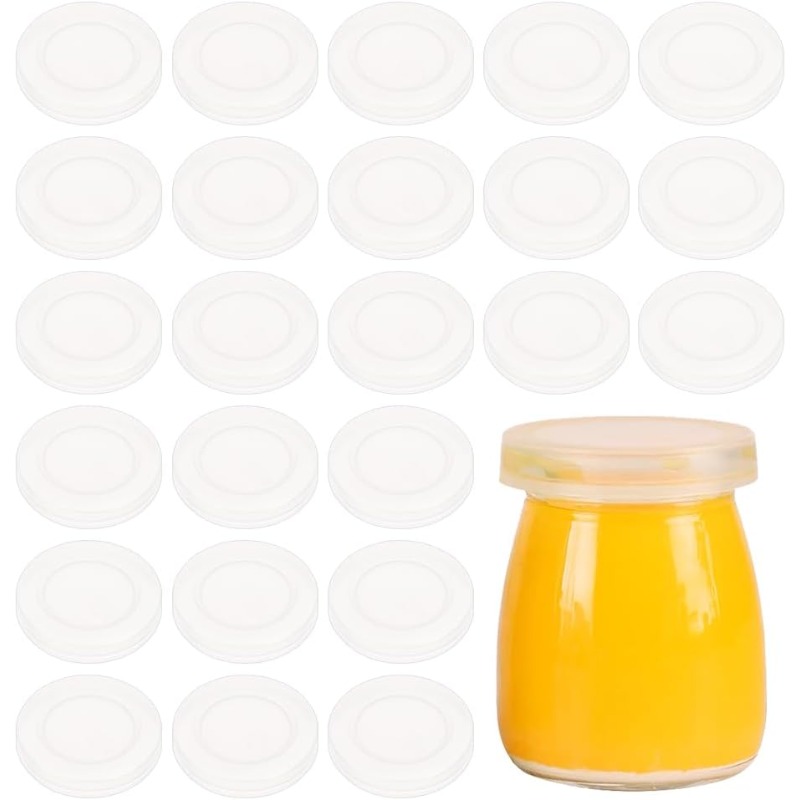 48 Pcs 2inch Yogurt Jar Lids C - Food Storage Yogurt avis et prix