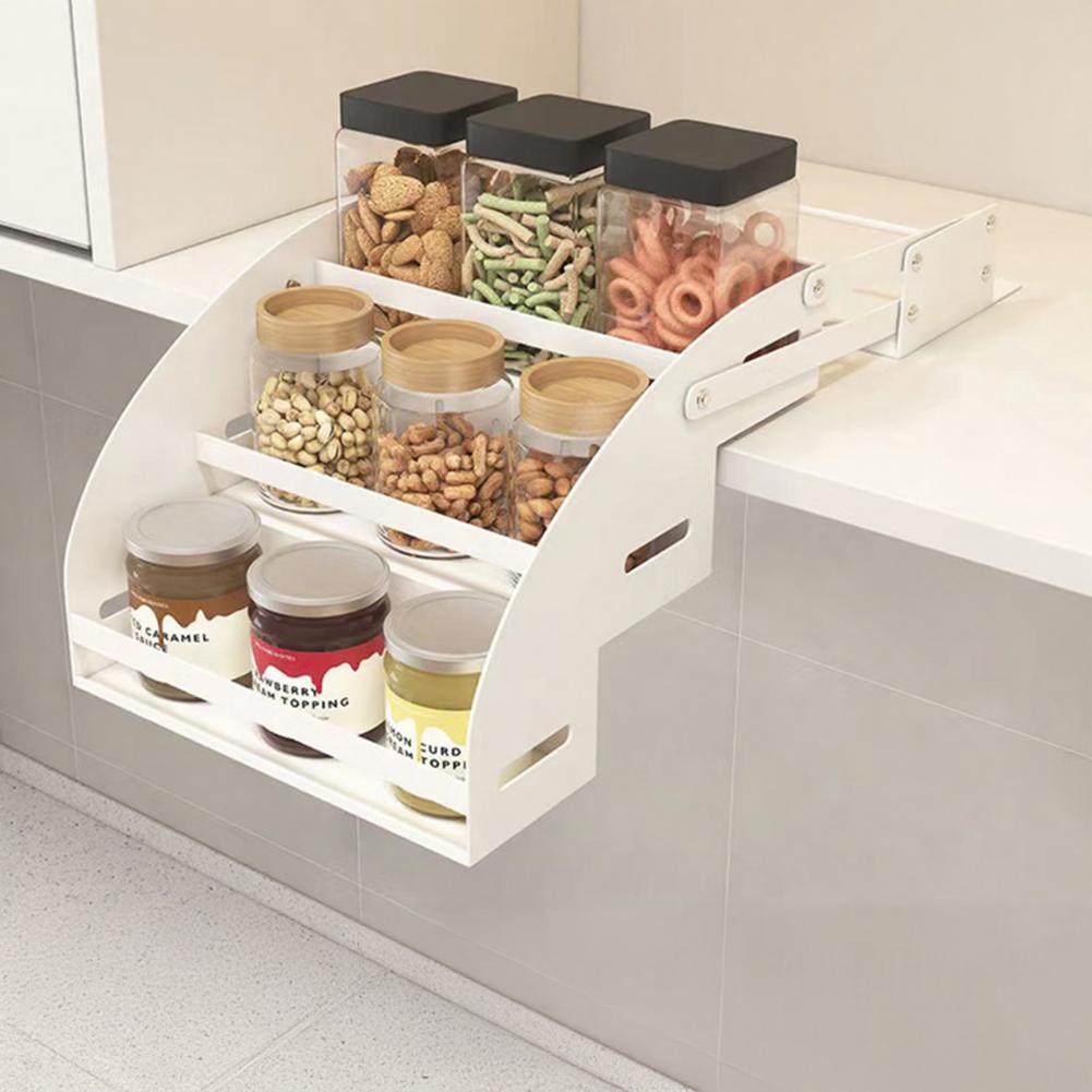 Triple Tier Spice Organizer 3- - Food Storage Kitchen Cabinet avis et prix