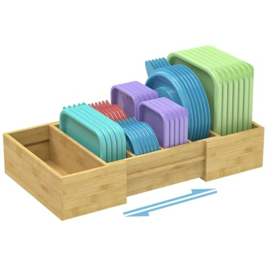 Lid Organizer for Cabinet, Bam - Food Storage Cabinet For Kitchen avis et prix