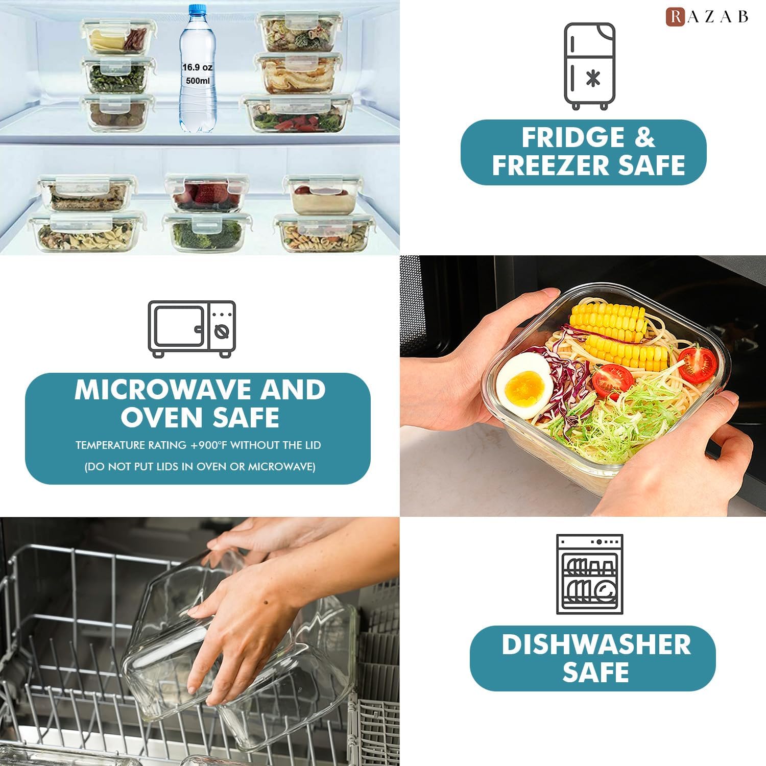 24 Pc Airtight Glass Food Stor - Food Storage Airtight avis et prix