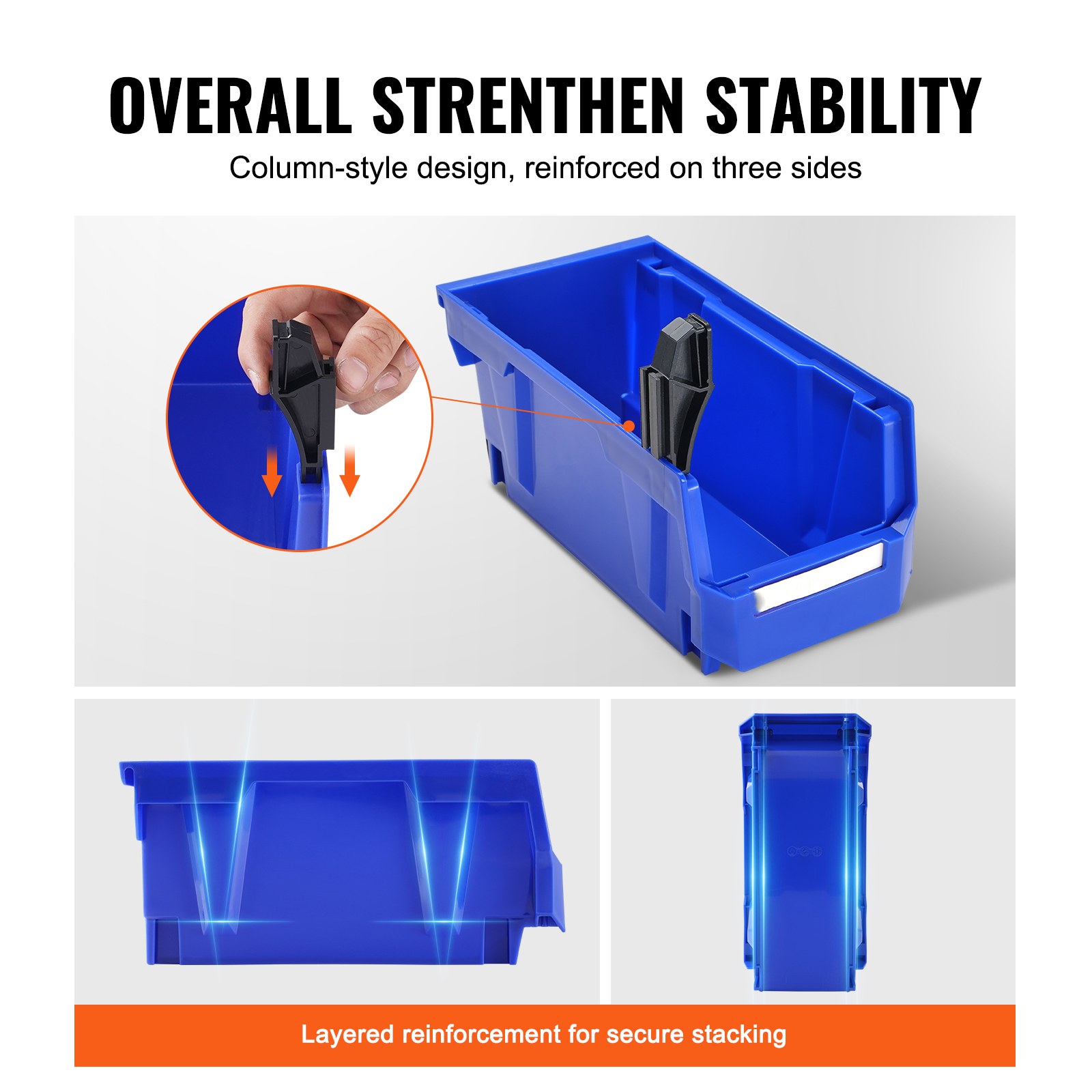 11-Inch Stackable Hanging Stor - Stackable Pantry Bin avis et prix