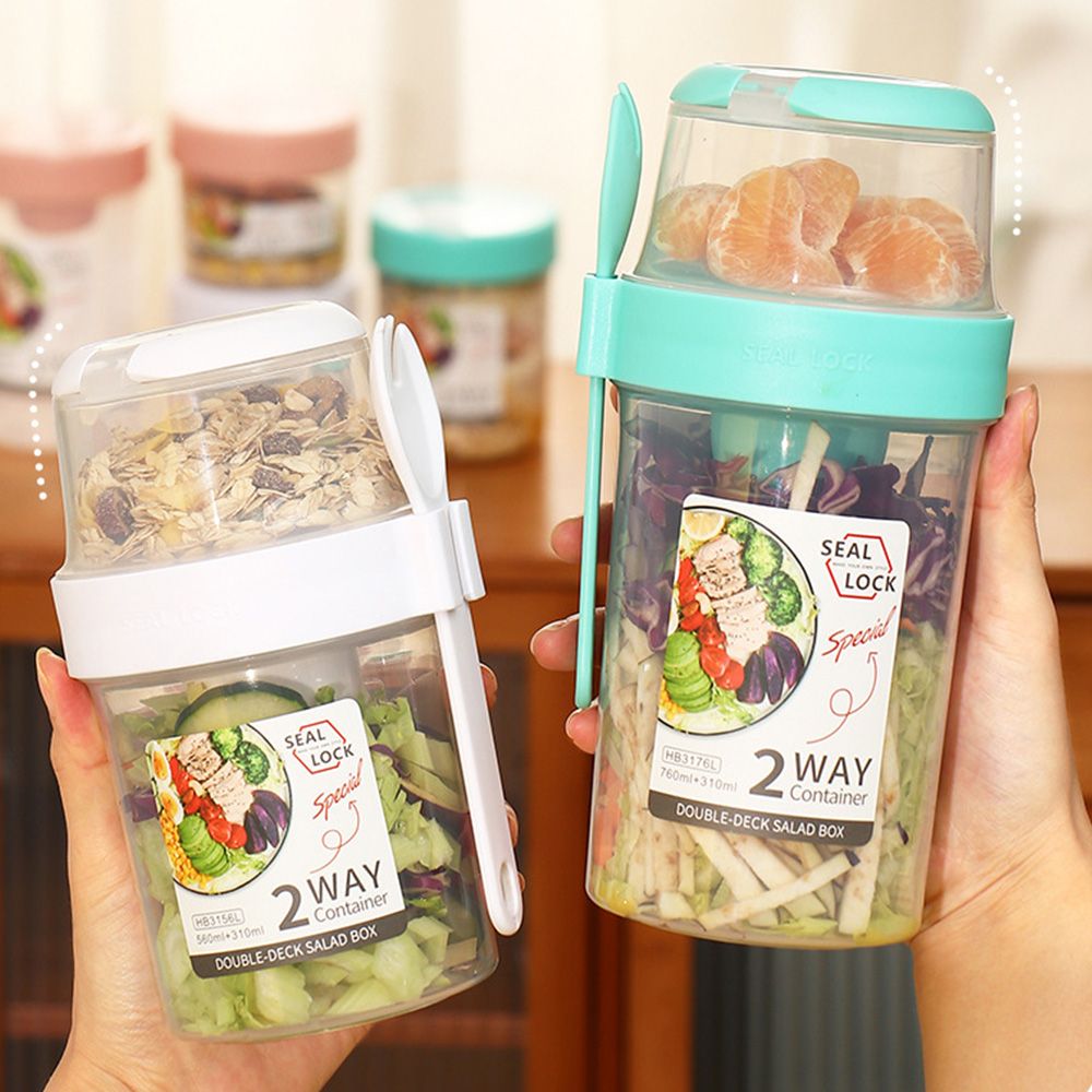 Double-layer Fresh-keeping Box - Food Storage Yogurt avis et prix