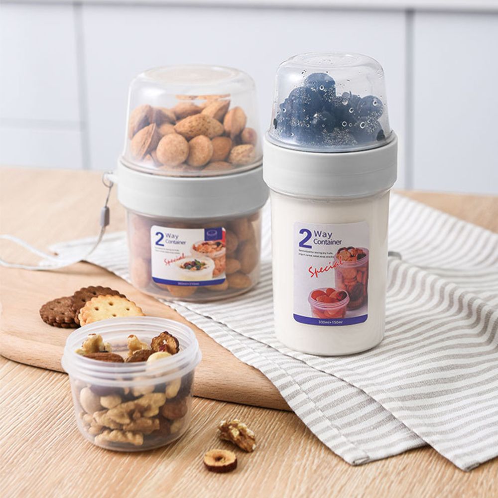Double-layer Fresh-keeping Box - Food Storage Yogurt avis et prix