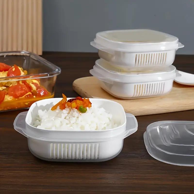 Rice storage box, microwaveabl - Food Storage Cabinet For Kitchen avis et prix