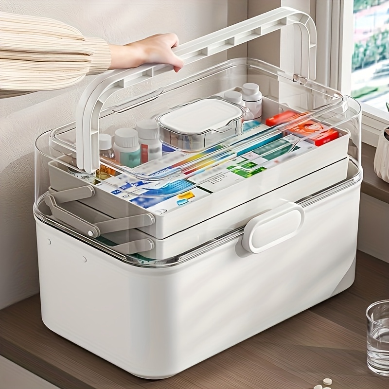 Large Capacity Clear Lid Medic - Food Storage Cabinet For Kitchen avis et prix