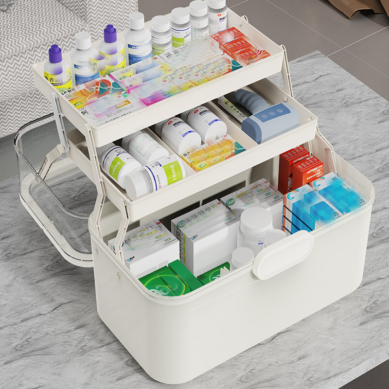 Large Capacity Clear Lid Medic - Food Storage Cabinet For Kitchen avis et prix