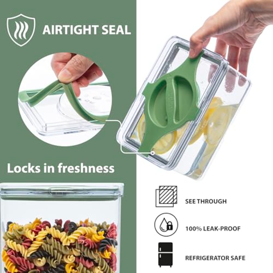 4-Pack Small Pantry Containers - Food Storage Lidl avis et prix