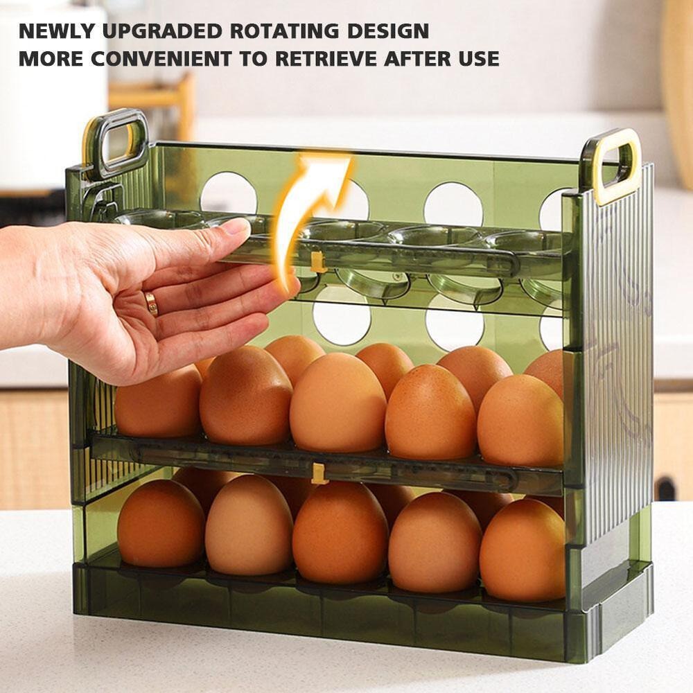 Egg Box Storage Box Side Door  - Food Storage Cabinet For Kitchen avis et prix