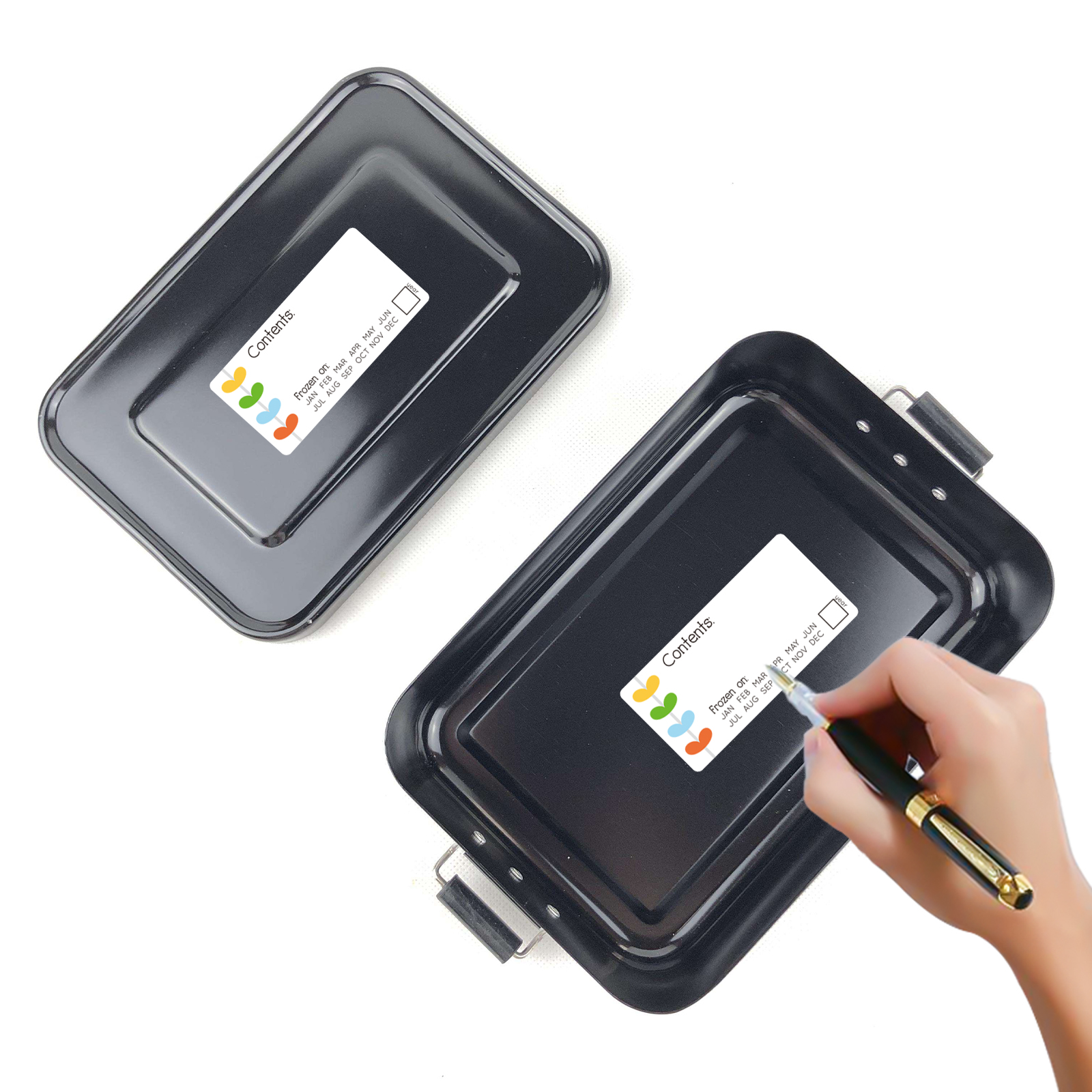 10Pcs, Four-Color Removable Fo - Food Storage Label avis et prix