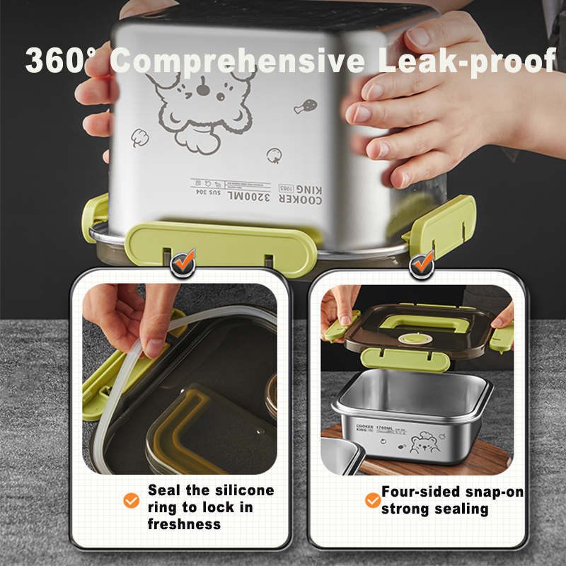 COOKER KING 420ml-6200ml Large - Food Storage Oven Safe avis et prix