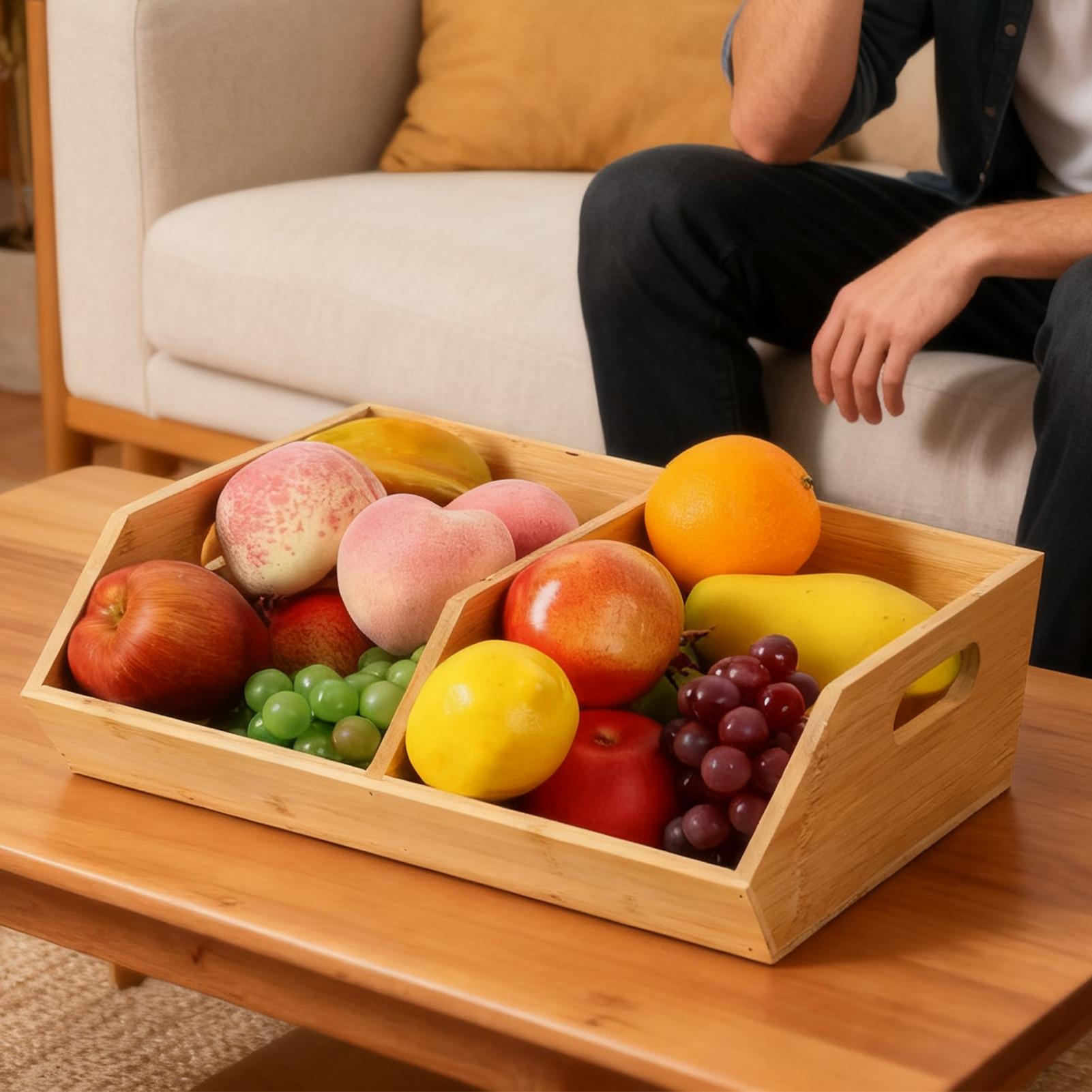 Pantry Organizer Wooden Organi - Stackable Pantry Bin avis et prix
