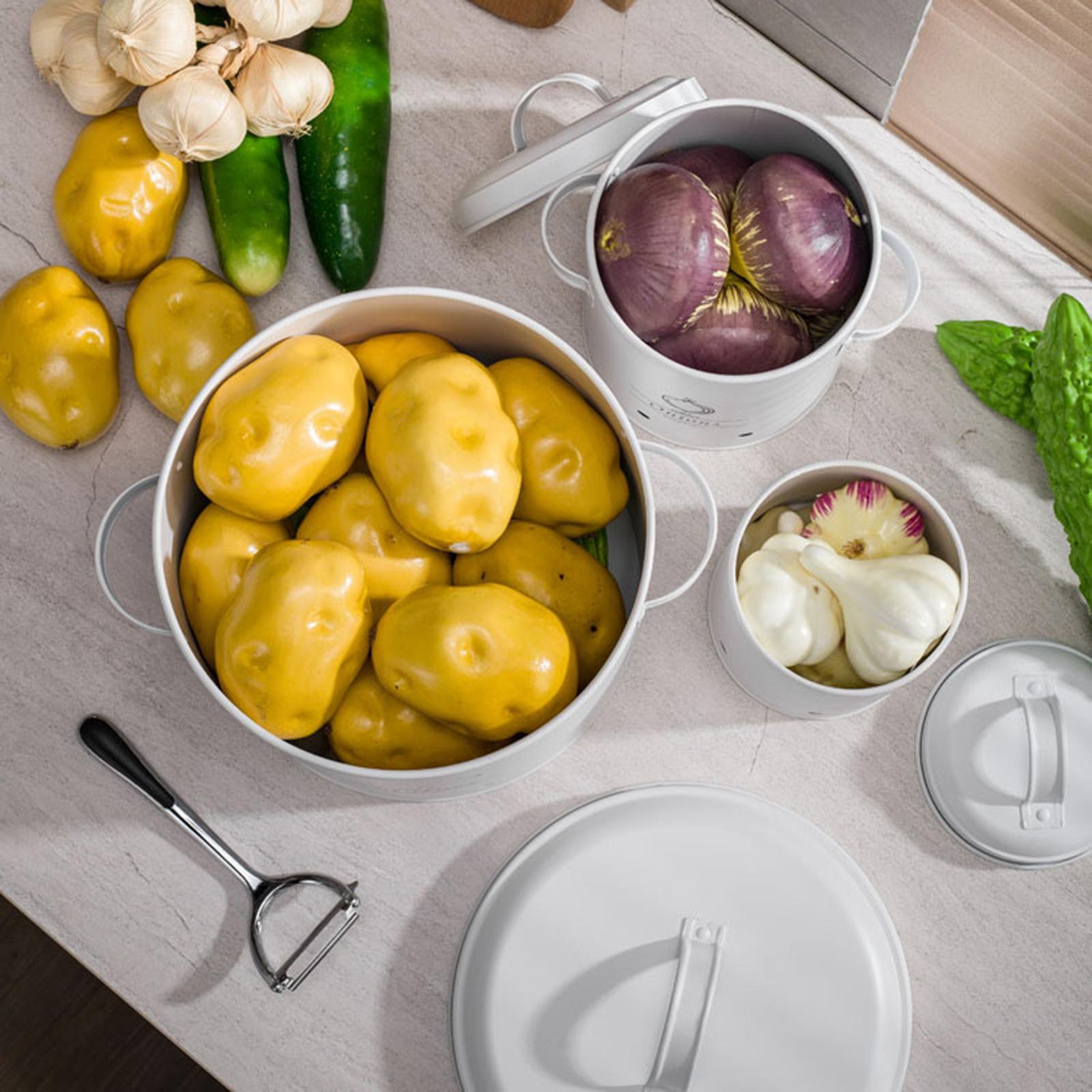 3x Kitchen Canister Large Capa - Food Storage Lidl avis et prix