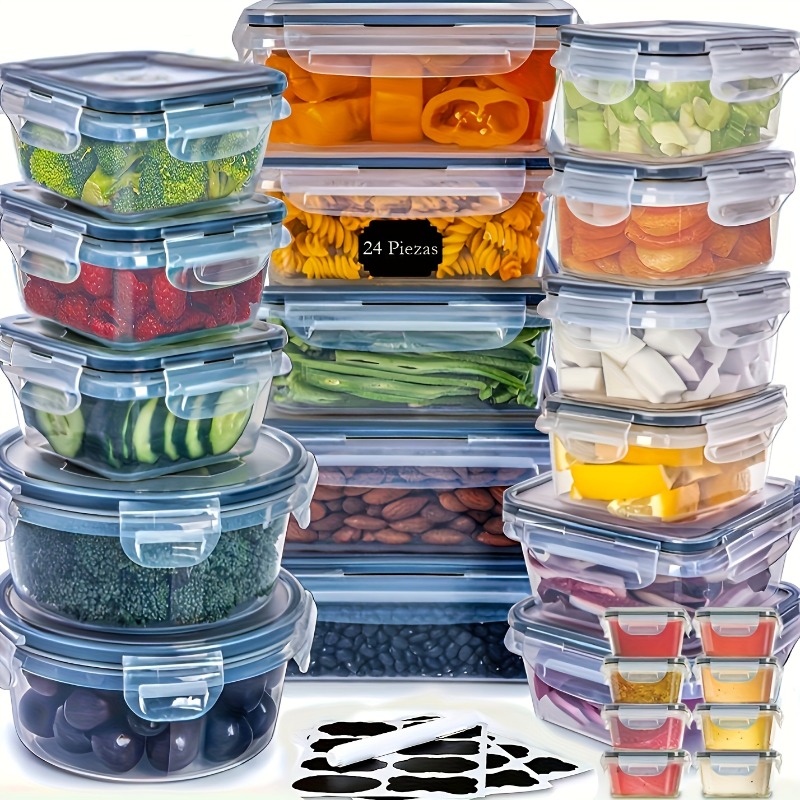 48PCS BPA-Free Food Storage Se - Food Storage Label avis et prix