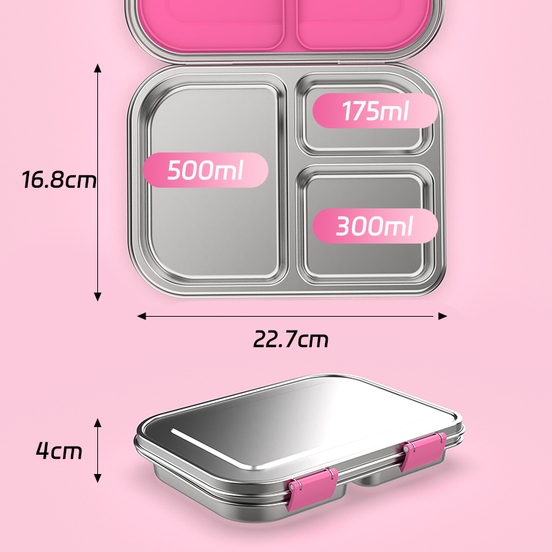 Stainless Steel Leakproof Bent - Food Storage Oven Safe avis et prix