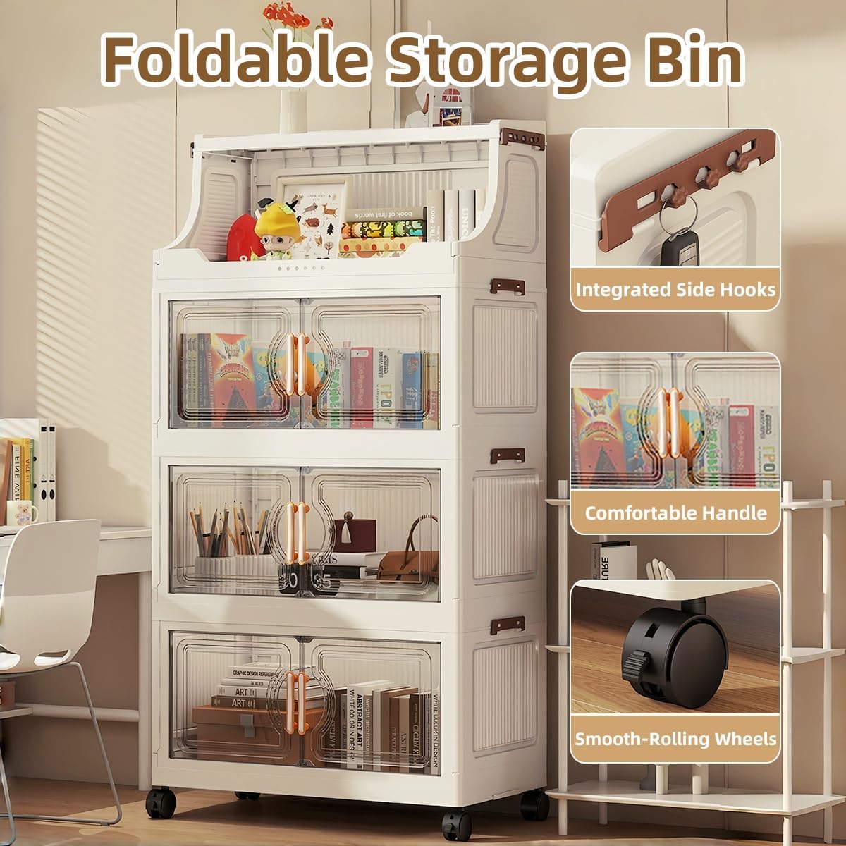 217QT Stackable Storage Bins w - Stackable Pantry Bin avis et prix