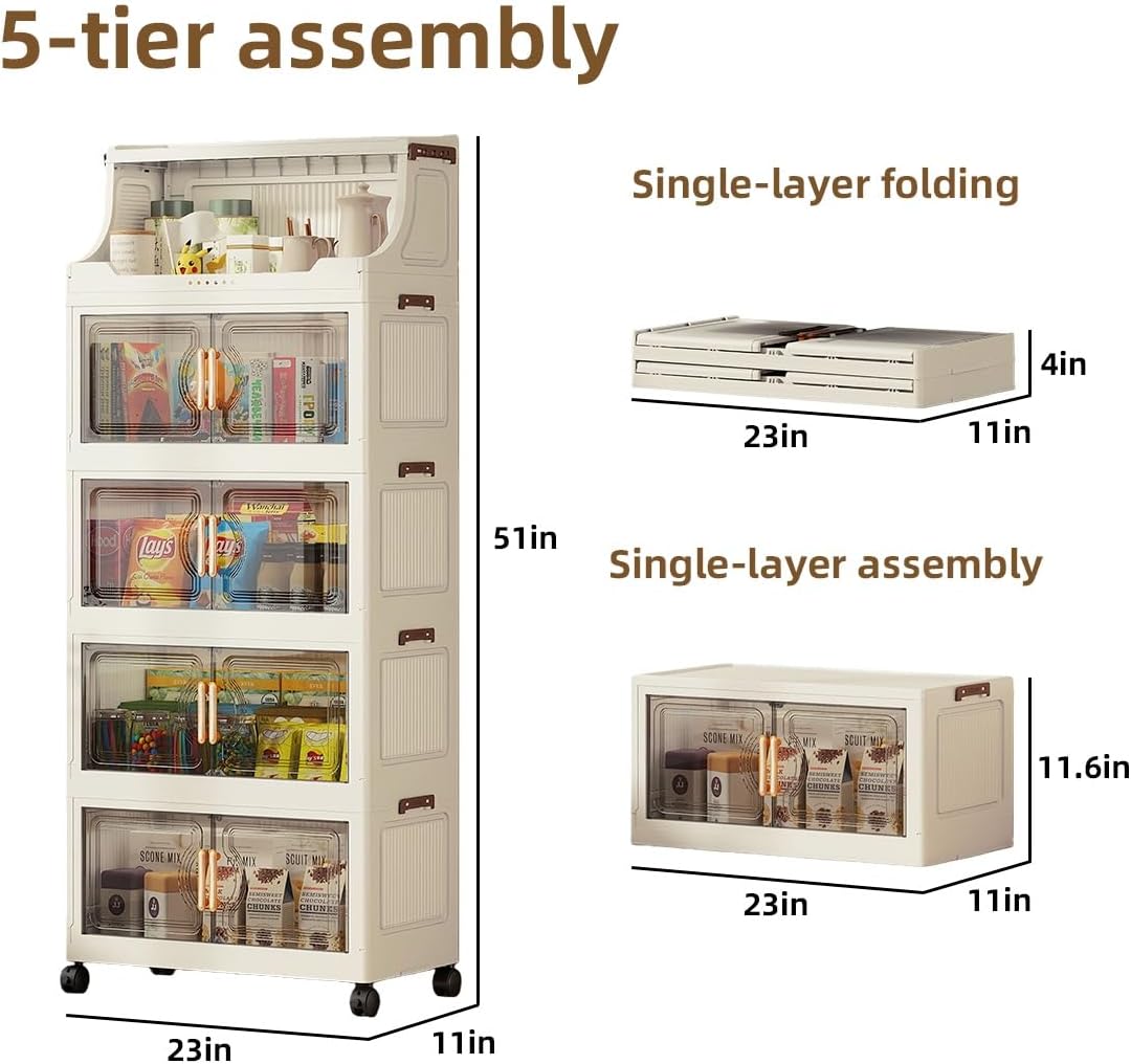 217QT Stackable Storage Bins w - Stackable Pantry Bin avis et prix