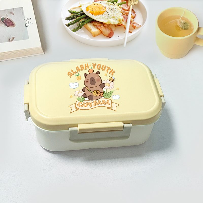 Capybara Bento Lunch Box Carto - Food Storage Box avis et prix