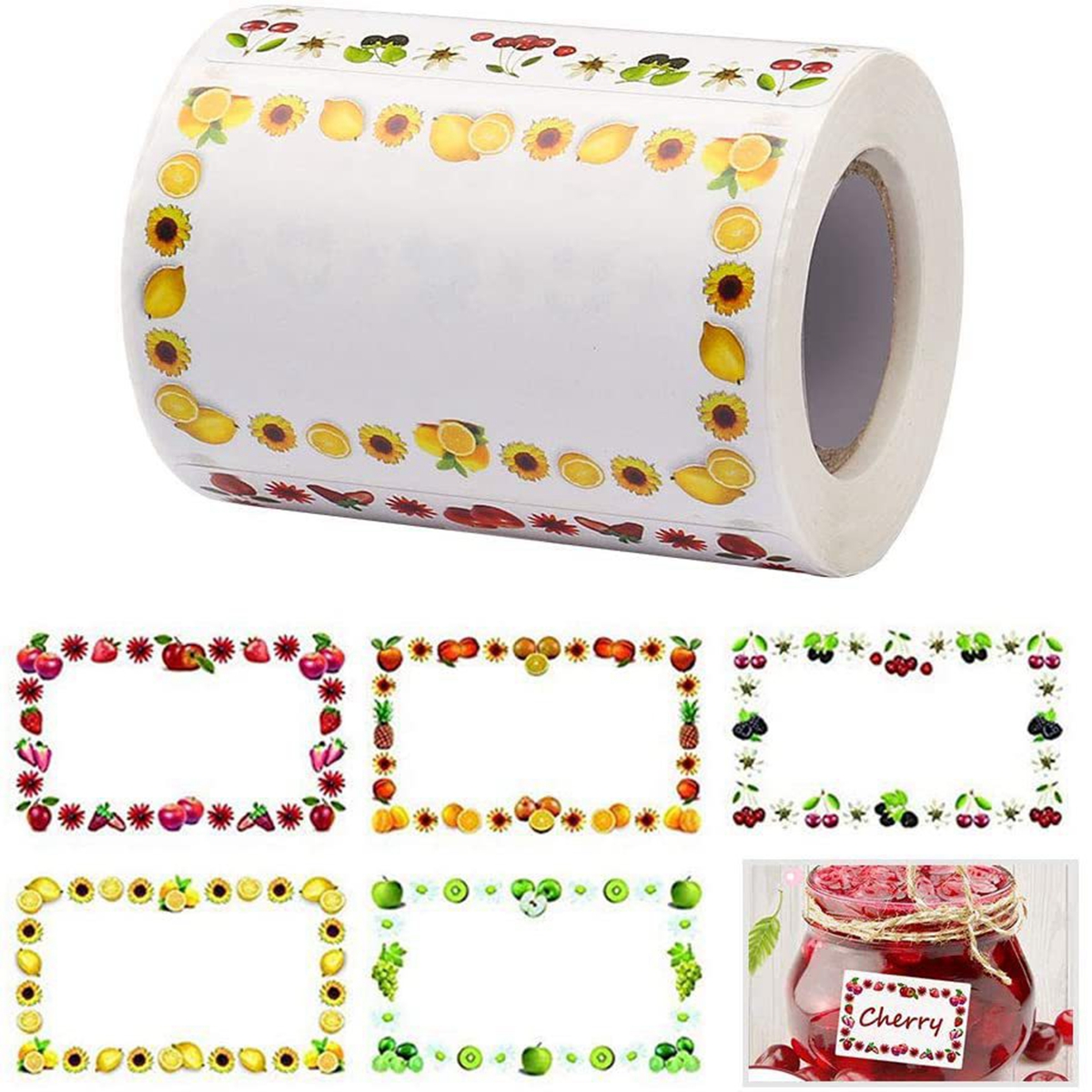 250Pcs Rectangle Canning Label - Food Storage Label avis et prix