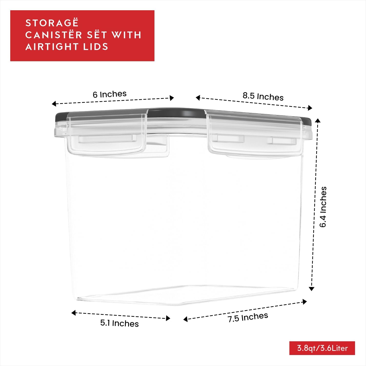 Flour Sugar Storage Containers - Food Storage Airtight avis et prix